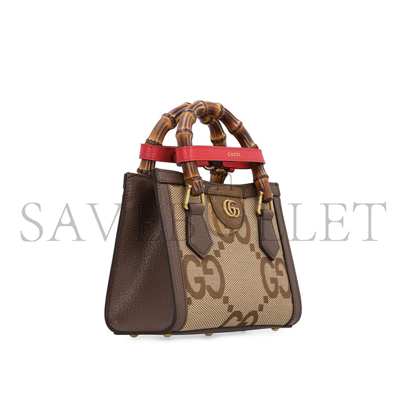 GUCCI DIANA JUMBO GG MINI TOTE BAG 655661 (20*16*10cm)